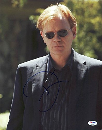 David Caruso CSI Miami Signed Authentic 11X14 Photo Autographed PSA/DNA #Y84020