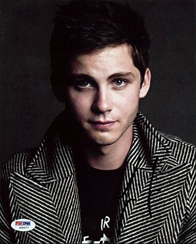 Logan Lerman Perks of Being A Wallflower Signed Authentic 8X10 Photo PSA #Z56277