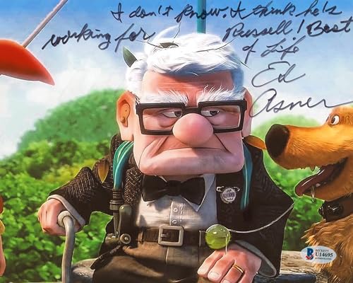 Ed Asner Up "I Think He's Working For Russell!" Signed 8x10 Photo BAS #U14695