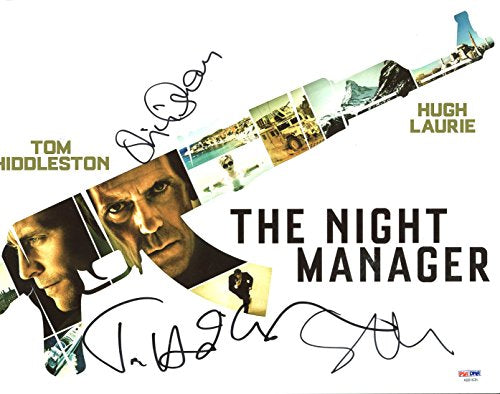The Night Manager (Hiddleston, Colman & Bier) Signed 11X14 Photo PSA #AB01635
