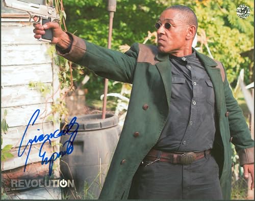 Giancarlo Esposito Revolution Authentic Signed 8x10 Photo Wizard World 3