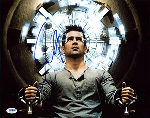 Colin Farrell Total Recall Signed Authentic 11X14 Photo PSA/DNA #X31000