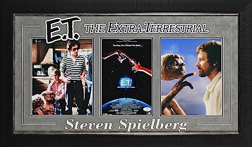 Steven Spielberg E.T. Authentic Signed 8x10 Framed Photo JSA #XX29627