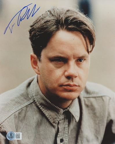 Tim Robbins The Shawshank Redemption Authentic Signed 8x10 Photo BAS #BN74396