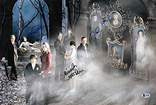 Once Upon a Time (3) Goodwin, Parrilla & Dallas Signed 12x18 Photo BAS #A57886