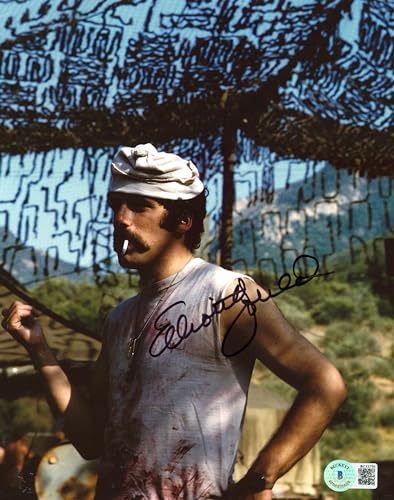 Elliott Gould M*A*S*H Authentic Signed 8x10 Vertical Photo Autographed BAS 2