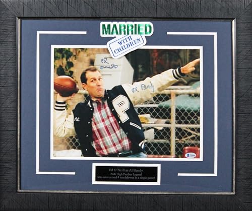 Ed O'Neill Married With Children Al Bundy Signed 11x14 Framed Photo BAS #V26680