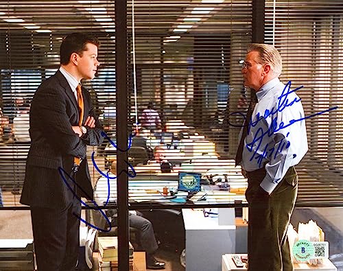 Martin Sheen & Mark Wahlberg The Departed Signed 8x10 Photo BAS #BG90761