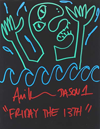 Ari Lehman "2x Inscribed" Signed 11x14 Canvas Hand-Drawn Sketch BAS Wit #WF59860