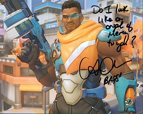 Benz Antoine Overwatch Authentic Signed 8x10 Photo Wizard World #009987