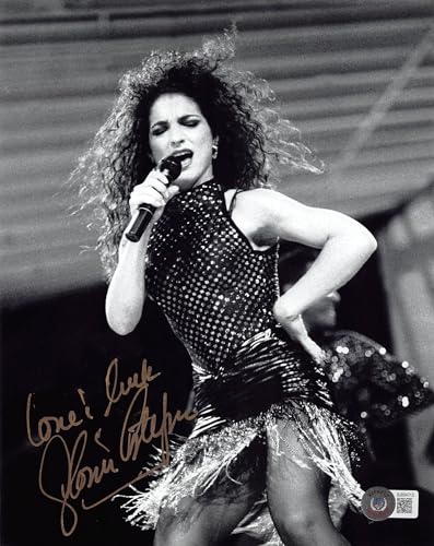 Gloria Estefan Miami Sound Machine "Love & Luck" Signed 8x10 Photo BAS #BJ054713