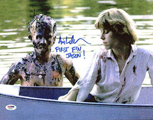 Ari Lehman "First F'N Jason" Signed Friday The 13th 11X14 Photo PSA/DNA