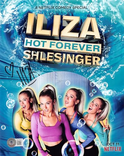 Iliza Schlesinger Hot Forever Authentic Signed 8x10 Vertical Photo BAS 1