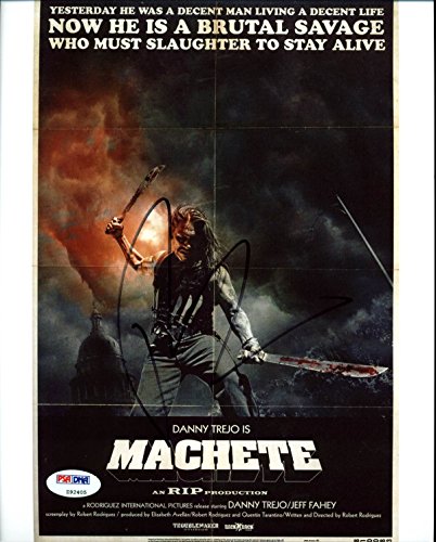 Robert Rodriguez Machete Authentic Signed 8X10 Photo Autographed PSA/DNA #Z92405