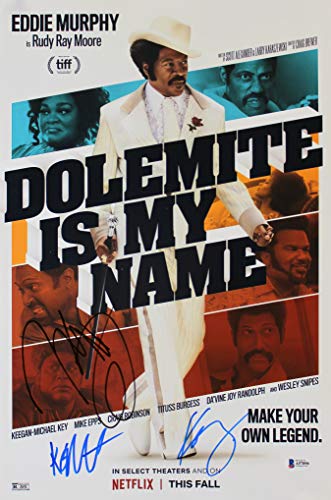 My Name Is Dolomite (3) Key, McPhee & Burgess Signed 12x18 Photo BAS #A57896