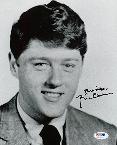 President Bill Clinton Signed Authentic 8X10 Photo Autographed PSA/DNA #X01256