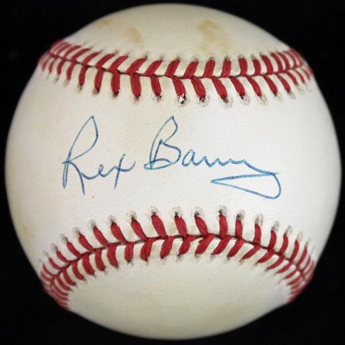 Dodgers Rex Barney Signed Authentic OML Baseball PSA/DNA #P72759