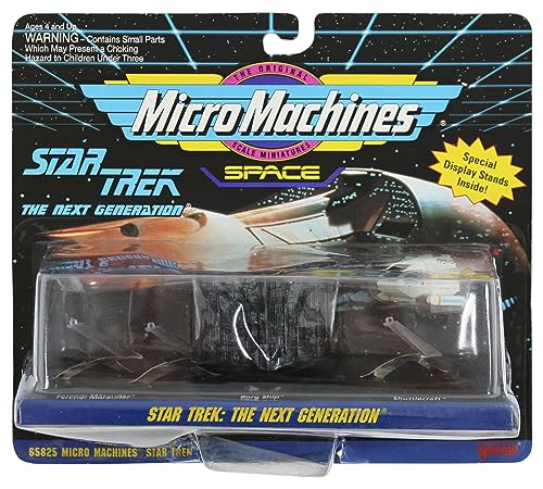1993 Galoob Star Trek Next Generation Collection #4 Micro Machines Figure Set