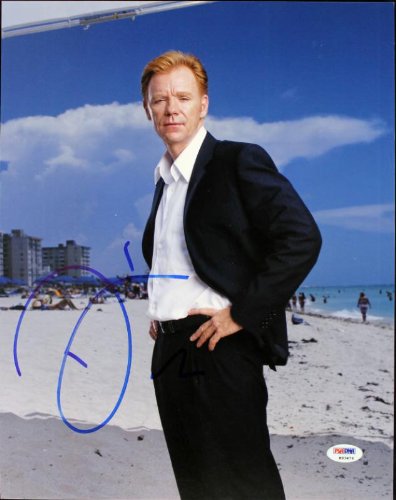 David Caruso Csi Miami Signed Authentic 11X14 Photo Autographed PSA/DNA #K63476