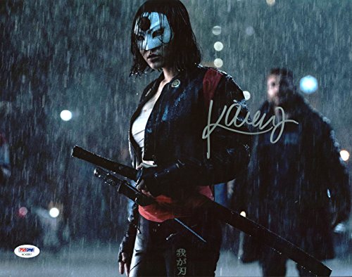 Karen Fukuhara Suicide Squad Authentic Signed 11X14 Photo Autographed PSA/DNA 4
