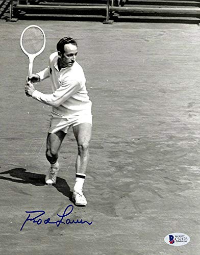 Rod Laver Tennis Authentic Signed 8x10 Photo Autographed BAS/PSA 5