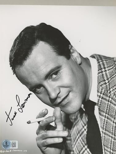 Jack Lemmon It Happened One Night Authentic Signed 7.5x9.5 Photo BAS #BN74400
