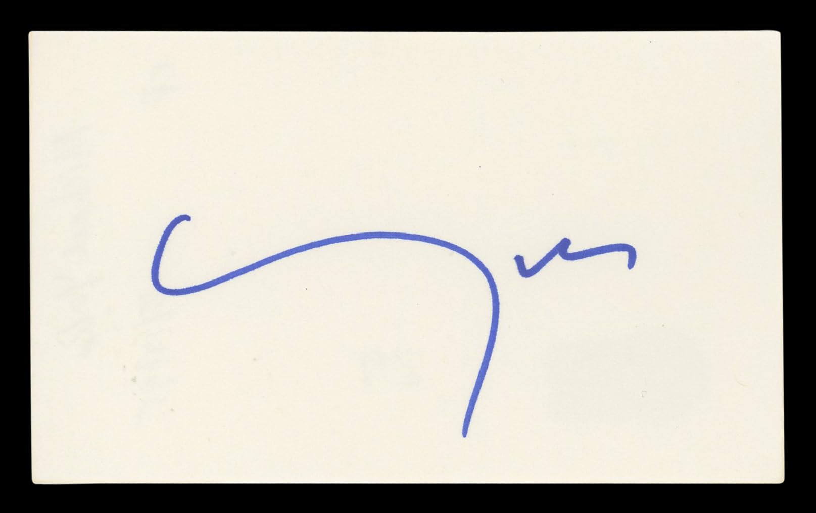Michael York Romeo + Juliet Authentic Signed 3x5 Index Card BAS #BL96742