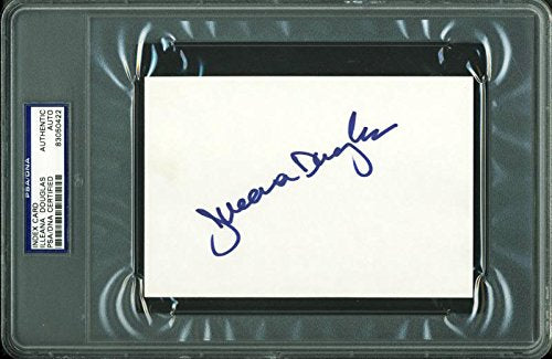 Illeana Douglas Authentic Signed 4X6 Index Card Autographed PSA/DNA Slabbed