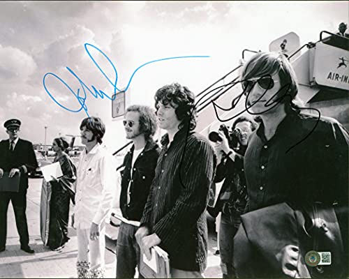 John Densmore & Robby Krieger The Doors Signed 11x14 Photo BAS #BB22919