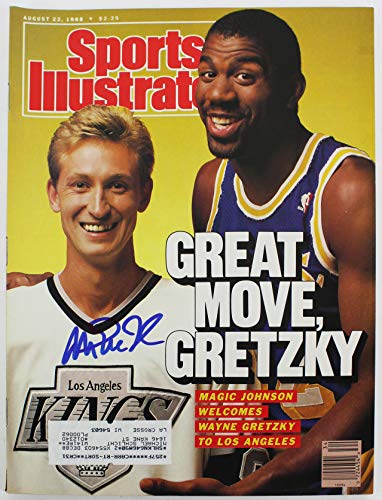 Lakers Magic Johnson Signed 1988 Sports Illustrated Magazine BAS #MJ14703