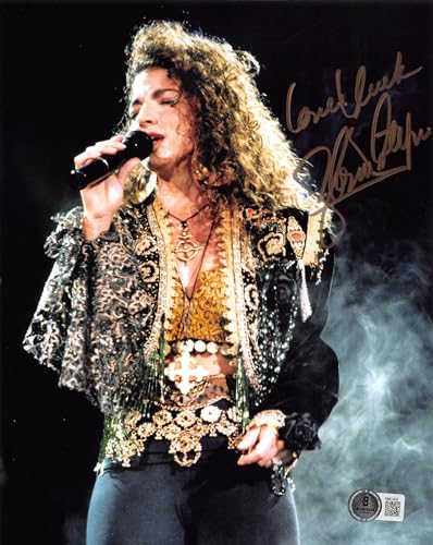 Gloria Estefan Miami Sound Machine "Good Luck" Signed 8x10 Photo BAS #BM01932