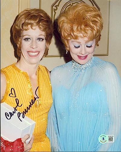 Carol Burnett Authentic Signed 8x10 Photo Autographed BAS #BF06143