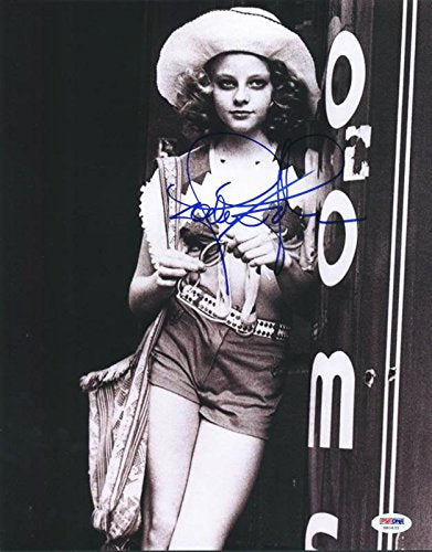 Jodie Foster Taxi Driver Signed Authentic 11X14 Photo PSA/DNA #S80631