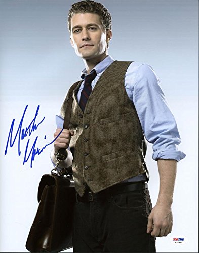 Matthew Morrison Glee Signed Authentic 11X14 Photo Autographed PSA/DNA #X35995