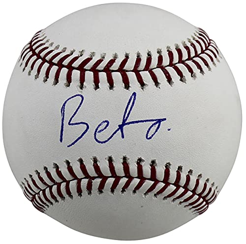 Beto O'Rourke Authentic Signed Oml Baseball Autographed BAS #H13118