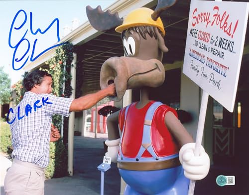 Chevy Chase National Lampoon's Vacation "Clark" Signed 11x14 Photo BAS #1W377536