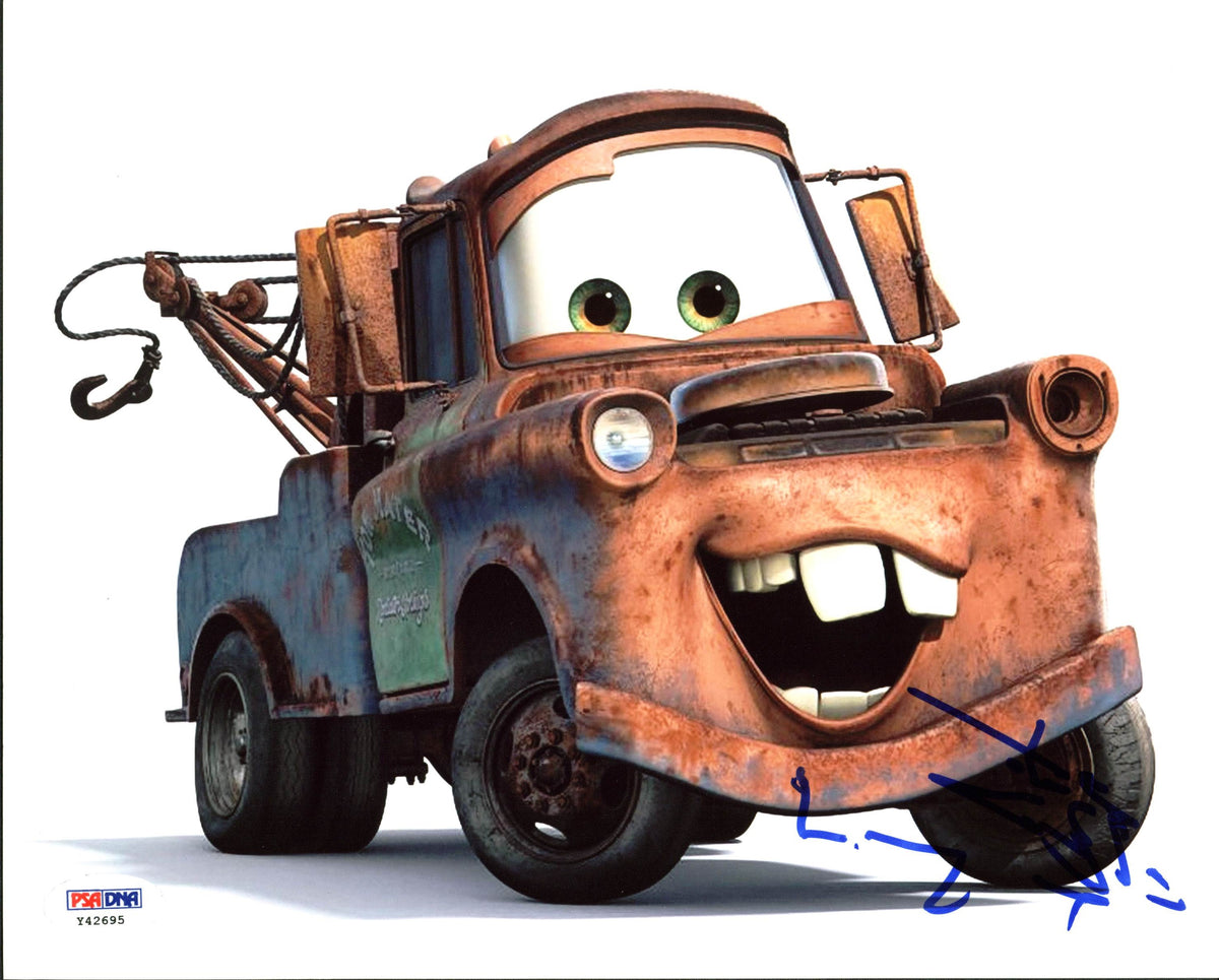 Larry the Cable Guy Cars Authentic Signed 8X10 Photo Autographed BAS #Y42695