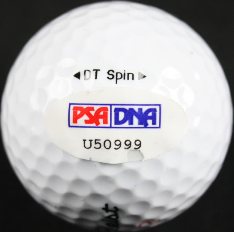 Rory Sabbatini Authentic Signed Titleist Golf Ball Autographed PSA/DNA #U50999