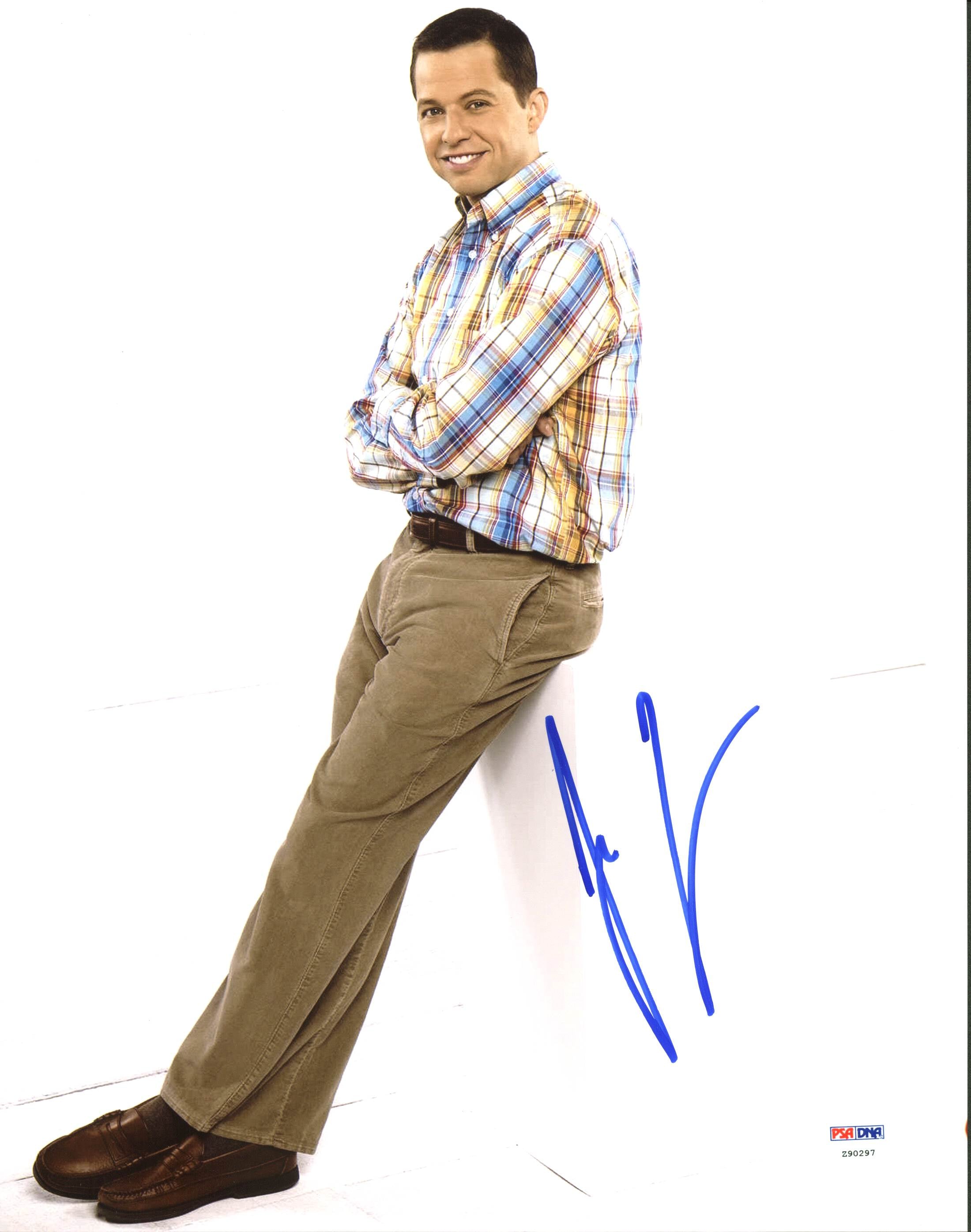 Jon Cryer Two and a Half Men Authentic Signed 11X14 Photo PSA/DNA #Z90297