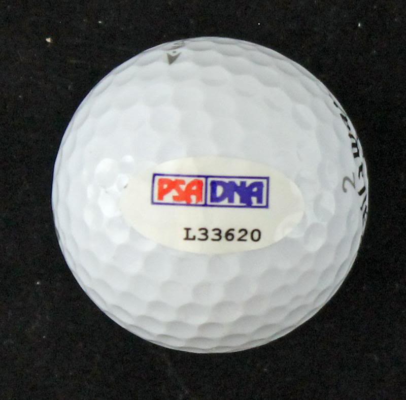 Natalie Gulbis Lpga Tour Authentic Signed Callaway 2 Golf Ball PSA/DNA #L33620