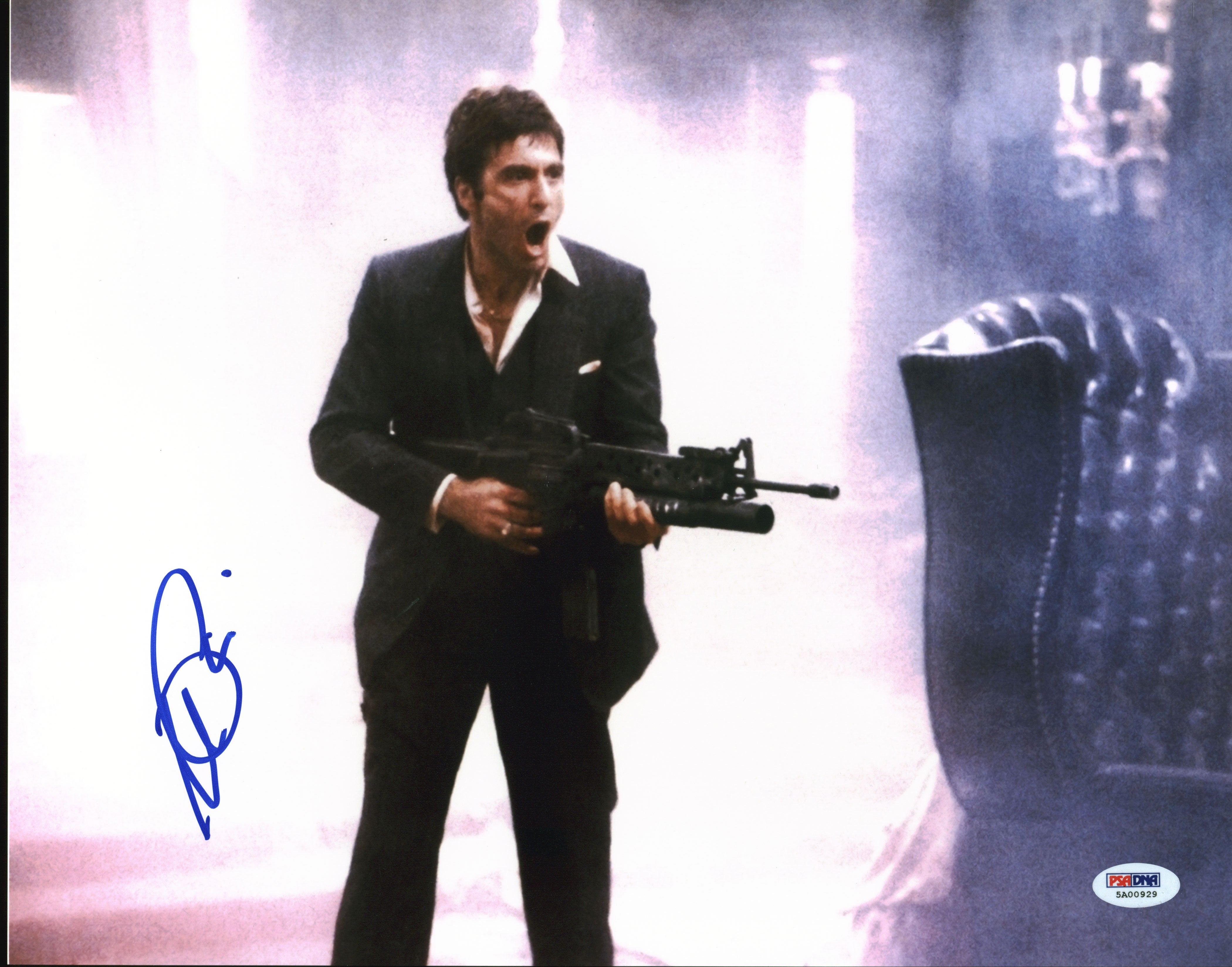 Al Pacino Scarface Authentic Signed 11x14 Horizontal Photo Auto 10! PSA Itp 1