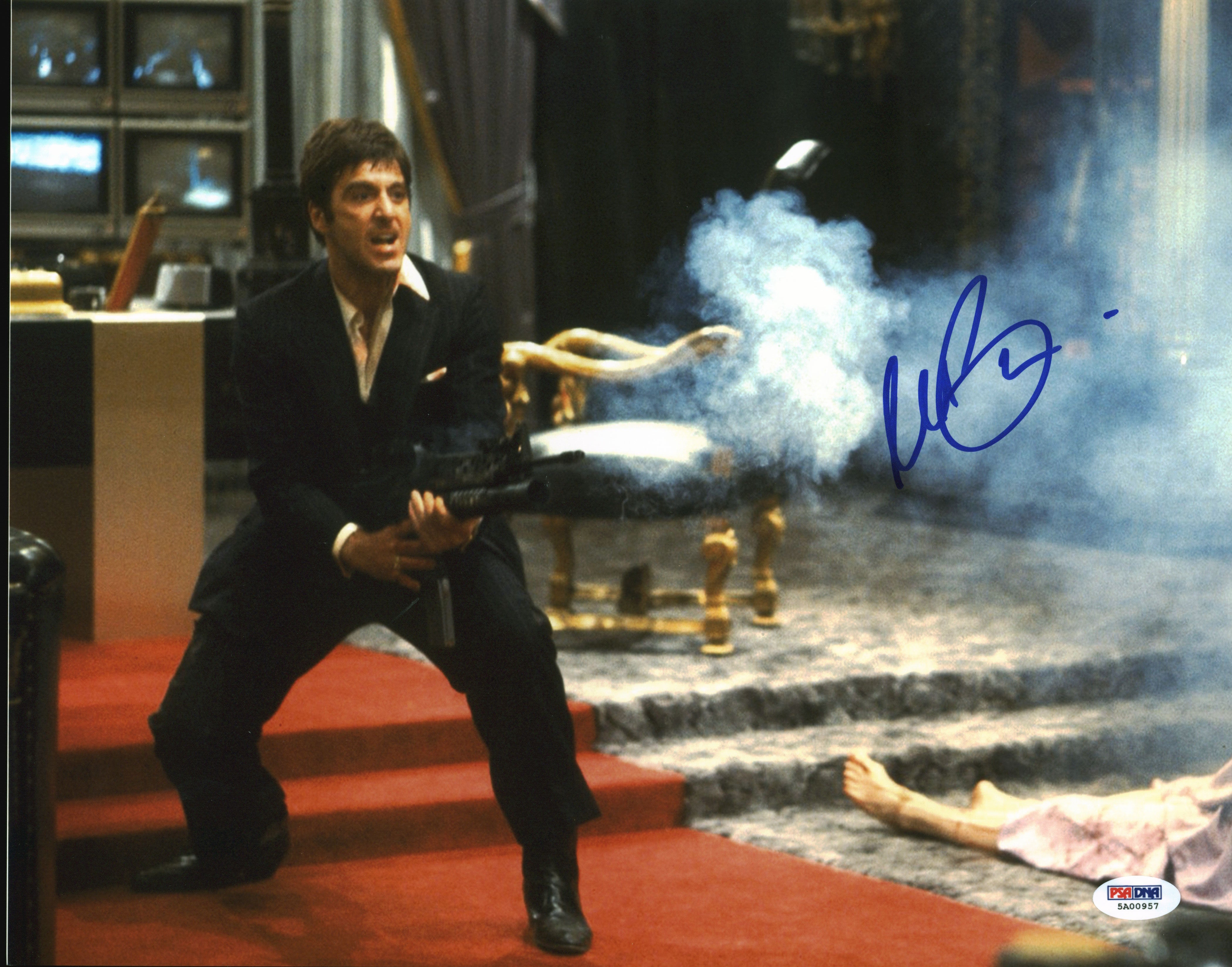 Al Pacino Scarface Authentic Signed 11x14 Horizontal Photo Auto 10! PSA Itp 2