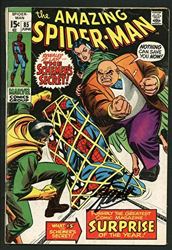 Stan Lee Signed Amazing Spider-Man #85 Comic Book Schemer/Kingpin PSA #W18788