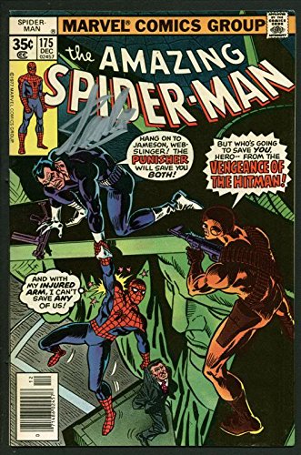 Stan Lee Signed Amazing Spider-Man #175 Comic Book Punisher/Hitman PSA #W18769