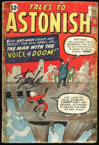 Stan Lee Authentic Signed Tales To Astonish #42 Comic Book PSA/DNA #Z05336