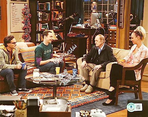 Bob Newhart The Big Bang Theory "Best Wishes" Signed 8x10 Photo BAS #BH44857