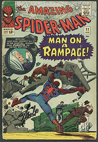 Stan Lee Authentic Signed The Amazing Spider-Man #32 Comic Book PSA/DNA #6A20945