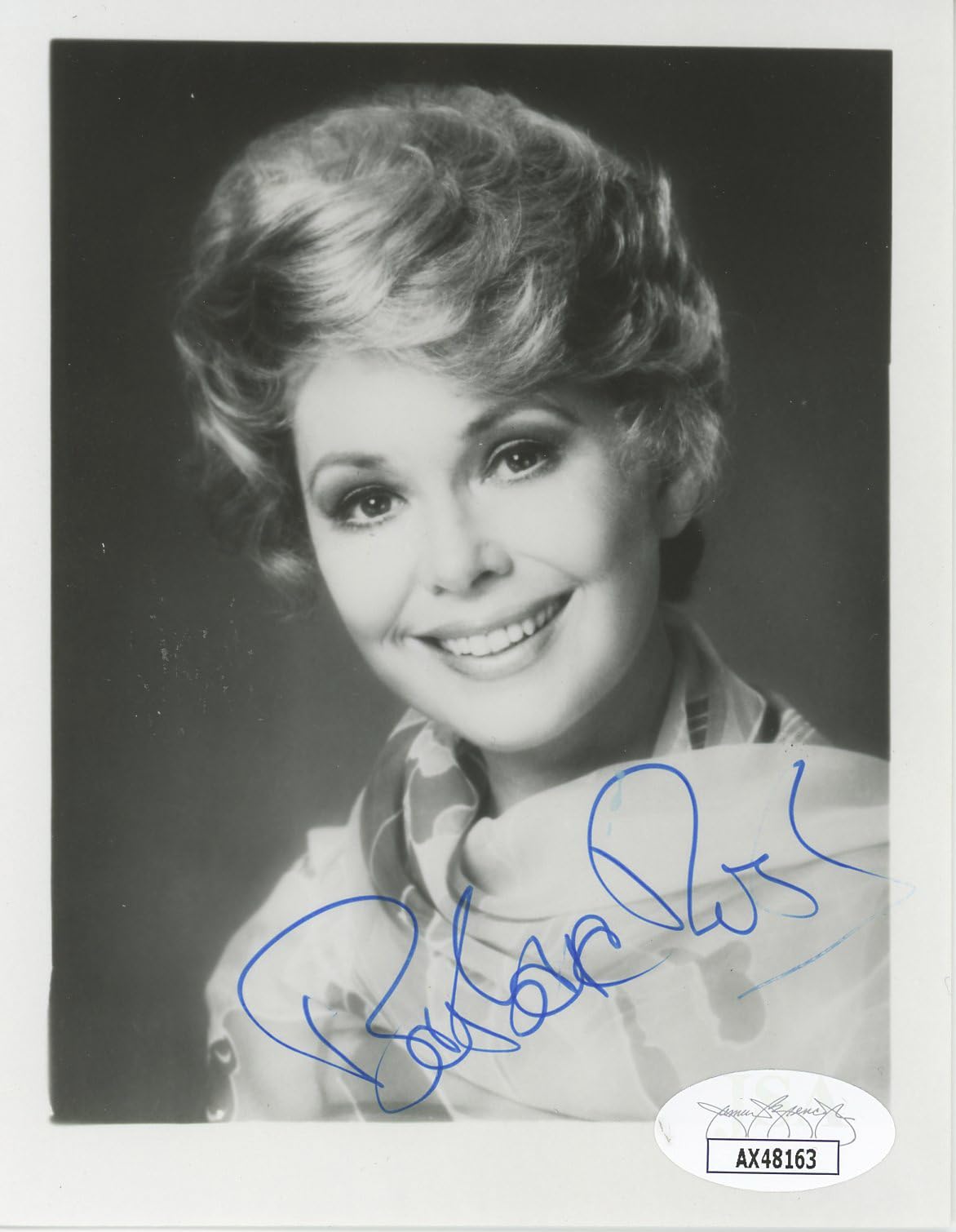 Barbara Rush It Came from Outer Space Authentic Signed 4x5 Photo JSA #AX48163