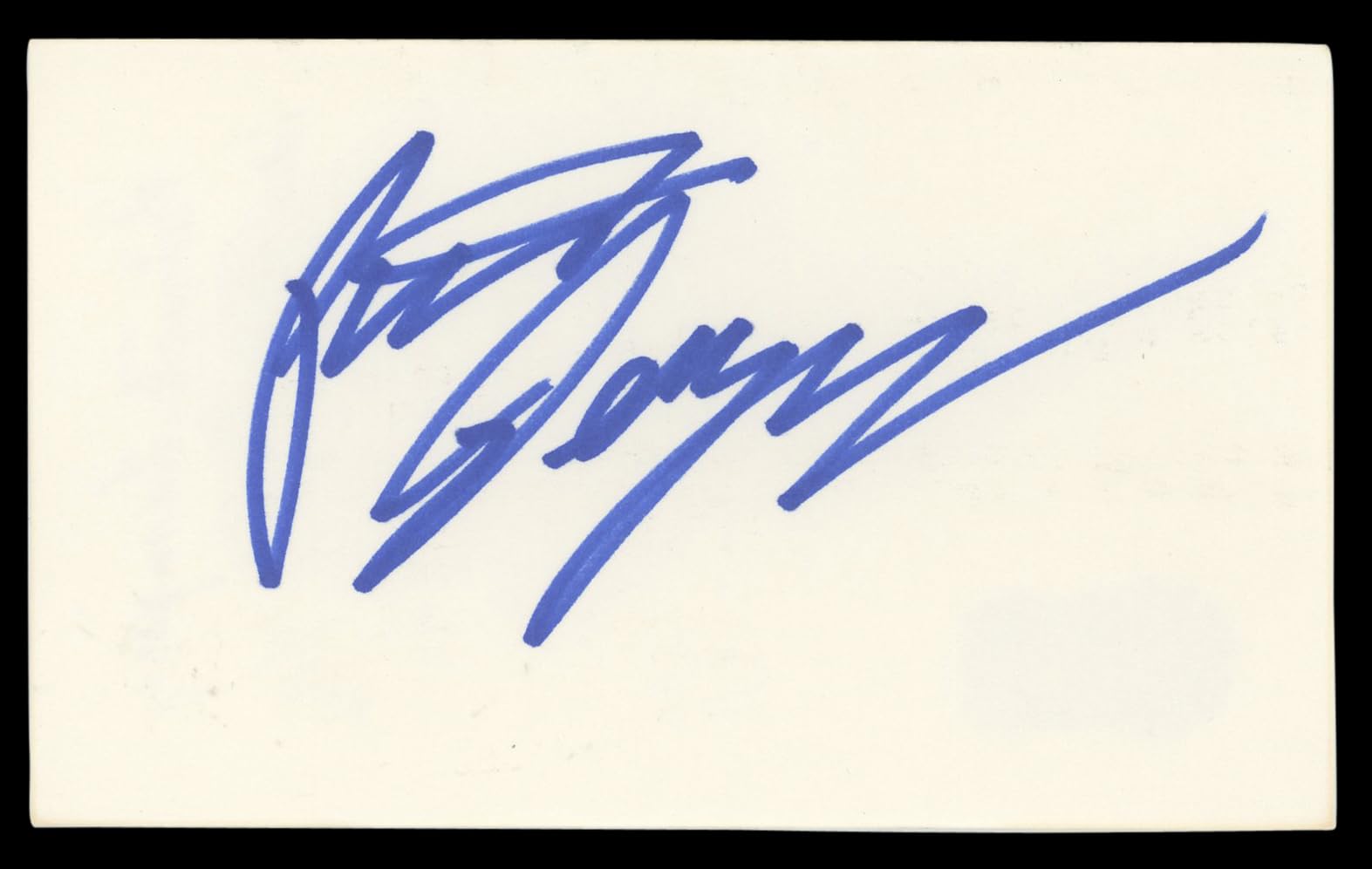 Patrick Dempsey Grey's Anatomy Authentic Signed 3x5 Index Card BAS #BL98496