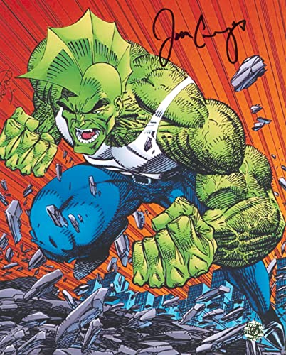 Jim Cummings Savage Dragon Archives Signed 8x10 Photo Wizard World #009837